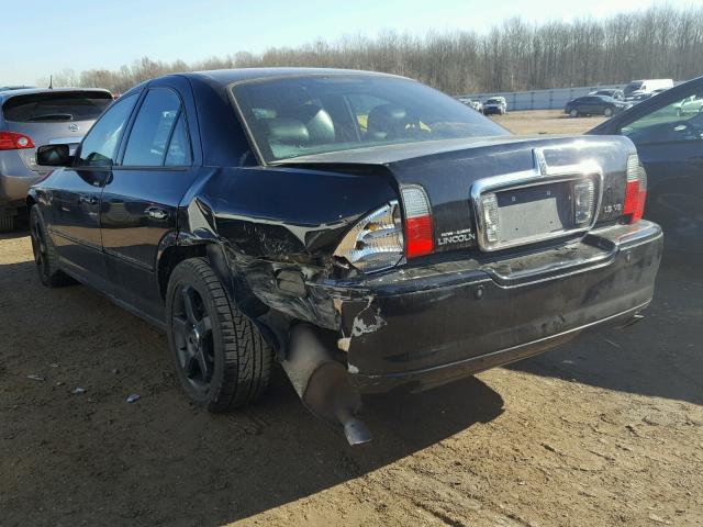 1LNHM87A55Y667963 - 2005 LINCOLN LS 黑色 照片 3