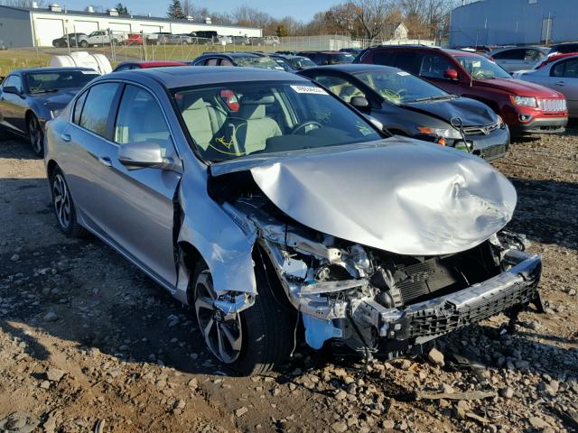 1HGCR2F76HA302855 - 2017 HONDA ACCORD EX SILVER photo 1