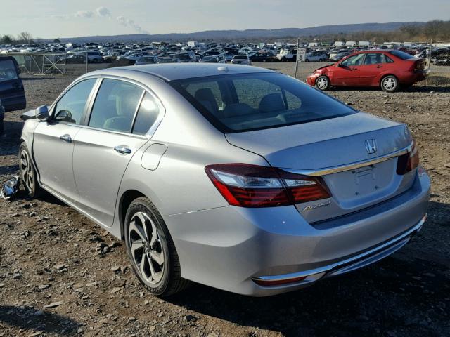 1HGCR2F76HA302855 - 2017 HONDA ACCORD EX SILVER photo 3