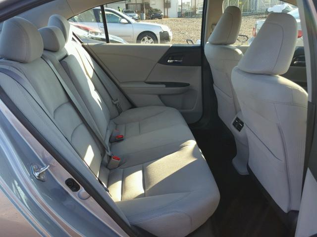 1HGCR2F76HA302855 - 2017 HONDA ACCORD EX SILVER photo 6