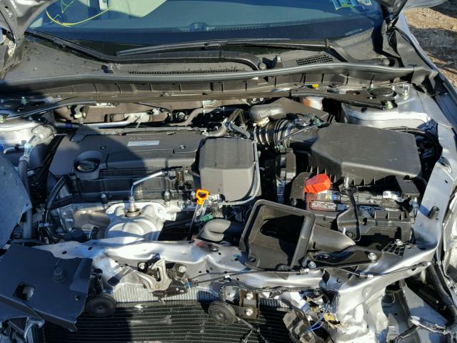 1HGCR2F76HA302855 - 2017 HONDA ACCORD EX SILVER photo 7