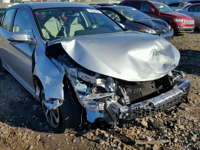 1HGCR2F76HA302855 - 2017 HONDA ACCORD EX SILVER photo 9