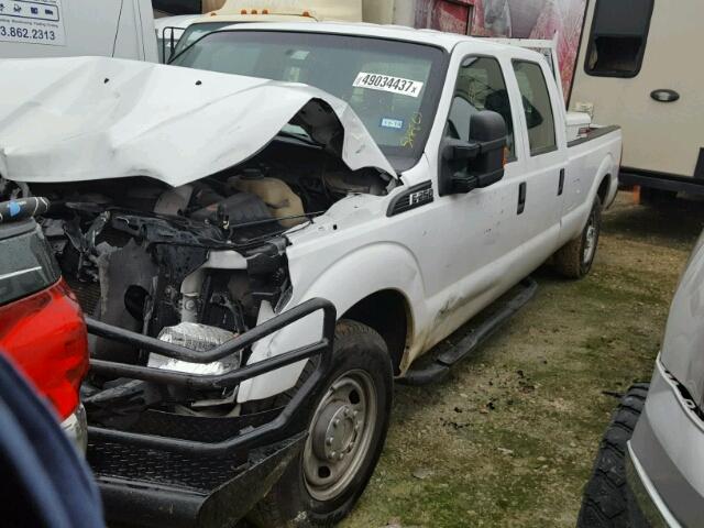 1FT7W2A60CEC50065 - 2012 FORD F250 SUPER WHITE photo 2