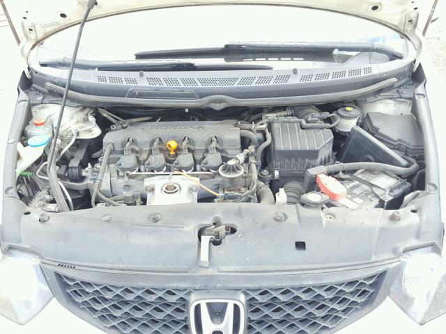 2HGFG1B8XAH502852 - 2010 HONDA CIVIC EX WHITE photo 7