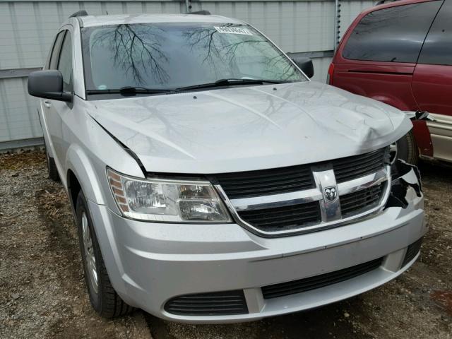 3D4GG47B09T193584 - 2009 DODGE JOURNEY SE SILVER photo 1