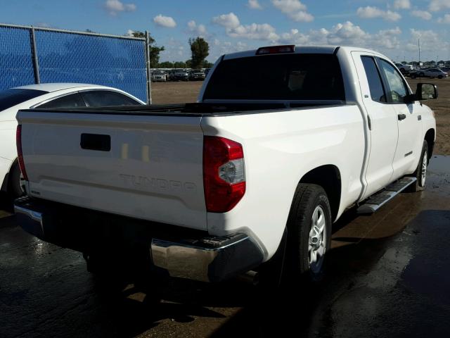 5TFRY5F19FX179622 - 2015 TOYOTA TUNDRA DOU WHITE photo 4