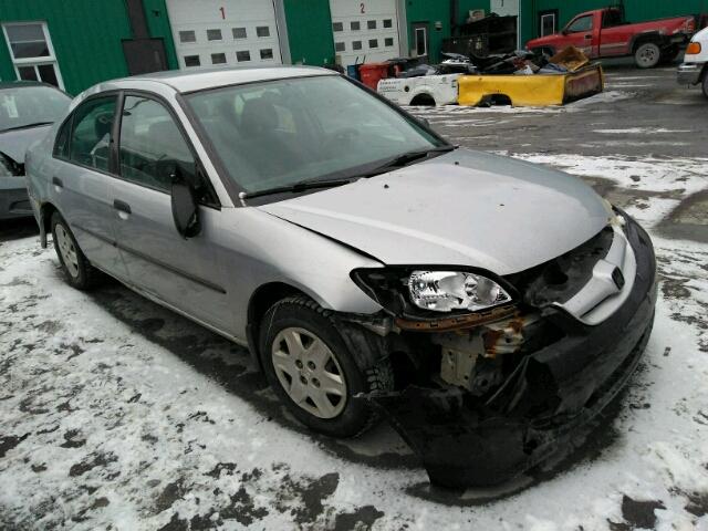 2HGES16344H926668 - 2004 HONDA CIVIC DX V SILVER photo 1