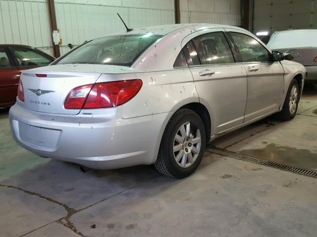 1C3CC4FB6AN236682 - 2010 CHRYSLER SEBRING TO SILVER photo 4