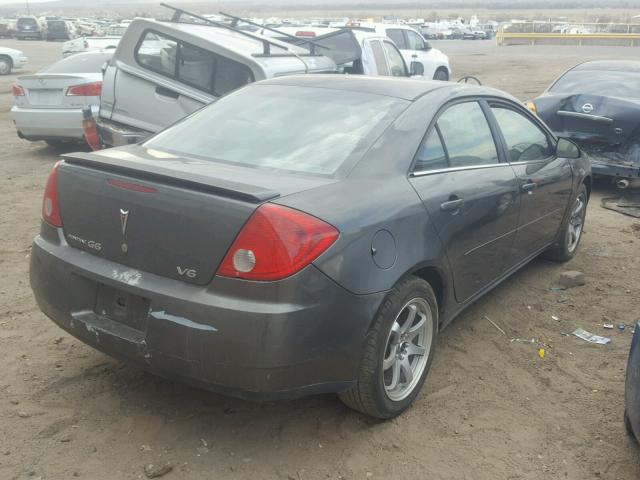 1G2ZG58N874172767 - 2007 PONTIAC G6 BASE GRAY photo 4