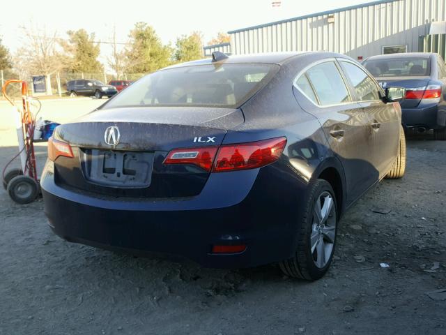 19VDE1F53DE015268 - 2013 ACURA ILX 20 PRE BLUE photo 4