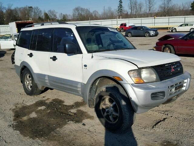 JA4MW31R41J038237 - 2001 MITSUBISHI MONTERO XL WHITE photo 1