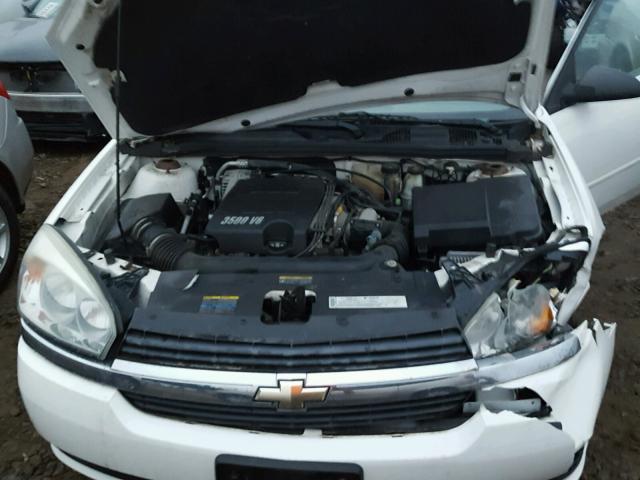 1G1ZT54895F289291 - 2005 CHEVROLET MALIBU LS თეთრი ფოტო 7