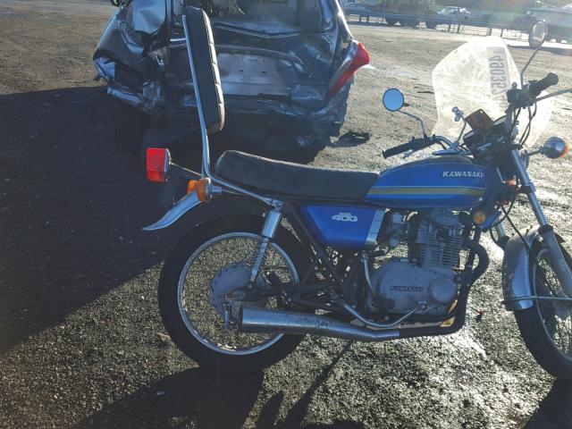 K4022742 - 1975 KAWASAKI KZ400 BLUE photo 6