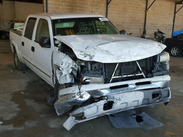 2GCEK13T461158477 - 2006 CHEVROLET SILVERADO WHITE photo 1