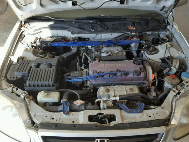 1HGEJ8249YL053082 - 2000 HONDA CIVIC EX SILVER photo 7
