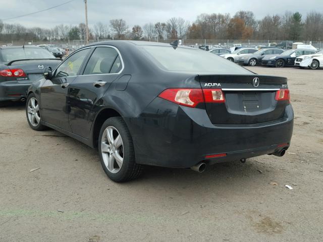 JH4CU2F4XCC018689 - 2012 ACURA TSX BLACK photo 3