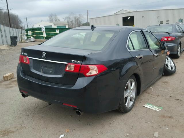 JH4CU2F4XCC018689 - 2012 ACURA TSX BLACK photo 4