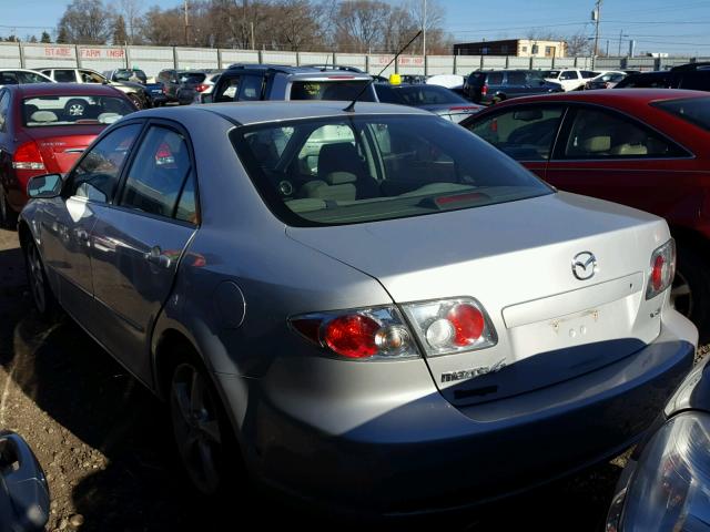 1YVHP80D965M64748 - 2006 MAZDA MAZDA6 SILVER photo 3