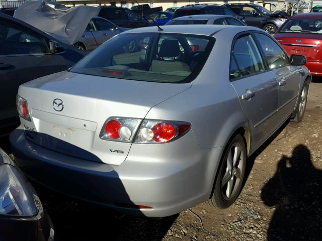 1YVHP80D965M64748 - 2006 MAZDA MAZDA6 SILVER photo 4