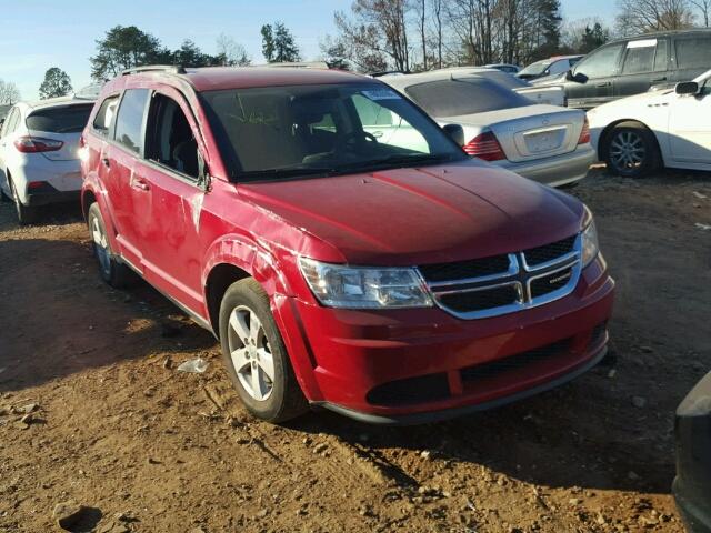 3C4PDCAB0GT104537 - 2016 DODGE JOURNEY SE RED photo 1