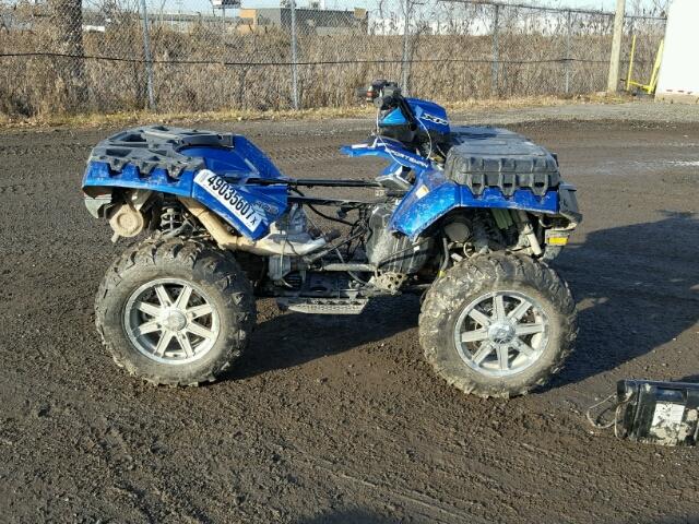 4XAZN8EA3EA130260 - 2014 POLARIS SPORTSMAN BLUE photo 9