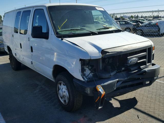 1FTNE14W49DA19328 - 2009 FORD ECONOLINE WHITE photo 1