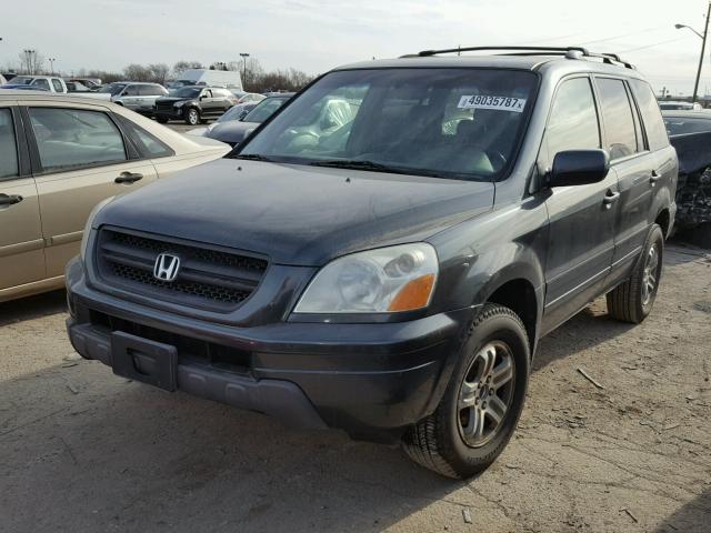 5FNYF18525B057056 - 2005 HONDA PILOT EXL WHITE photo 2