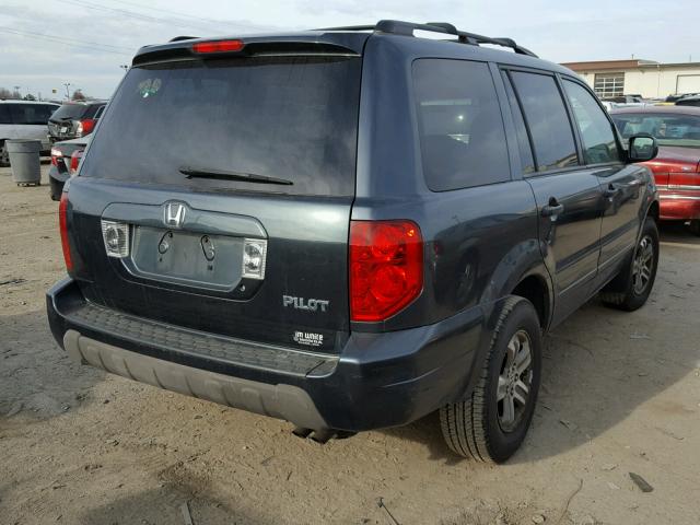 5FNYF18525B057056 - 2005 HONDA PILOT EXL WHITE photo 4