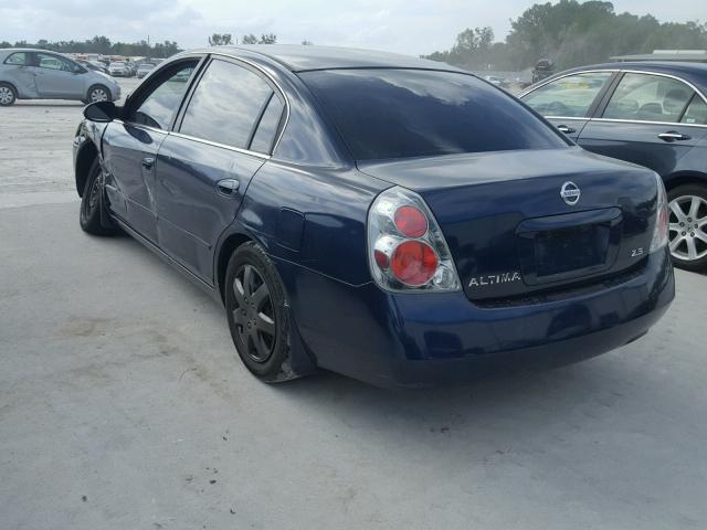 1N4AL11D55C232785 - 2005 NISSAN ALTIMA S BLUE photo 3