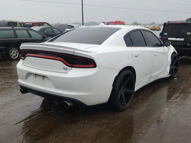 2C3CDXCT9GH233031 - 2016 DODGE CHARGER R/ WHITE photo 4