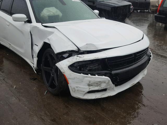 2C3CDXCT9GH233031 - 2016 DODGE CHARGER R/ WHITE photo 9