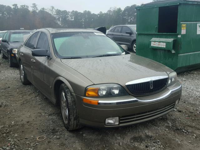 1LNHM86S51Y699350 - 2001 LINCOLN LS GREEN photo 1