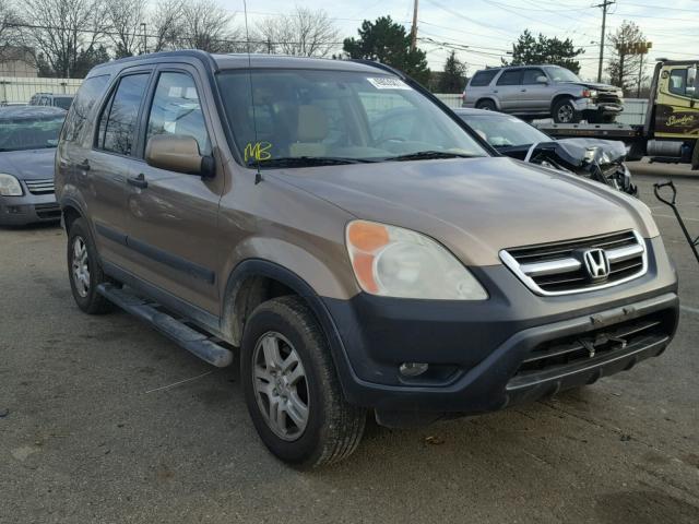 SHSRD78804U211455 - 2004 HONDA CR-V EX GOLD photo 1