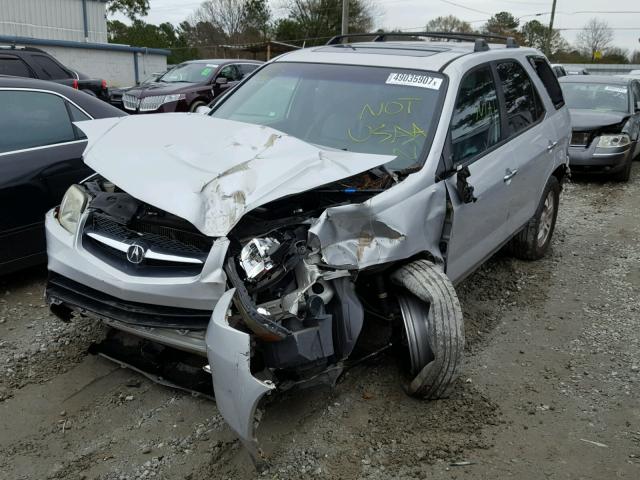 2HNYD18843H519568 - 2003 ACURA MDX TOURIN SILVER photo 2