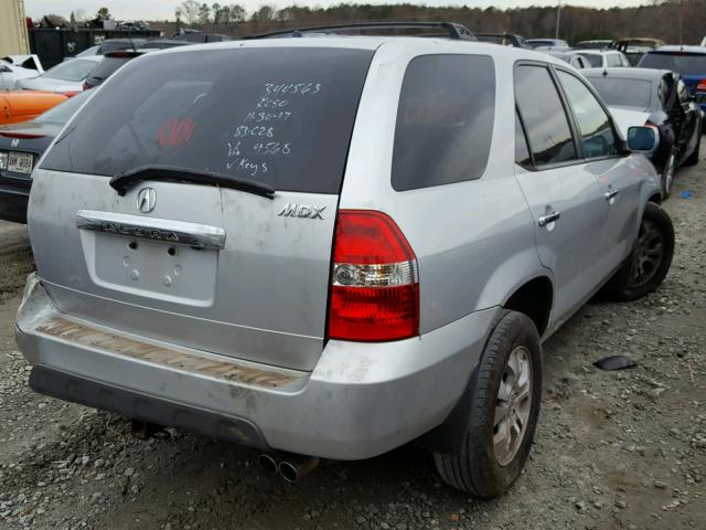 2HNYD18843H519568 - 2003 ACURA MDX TOURIN SILVER photo 4