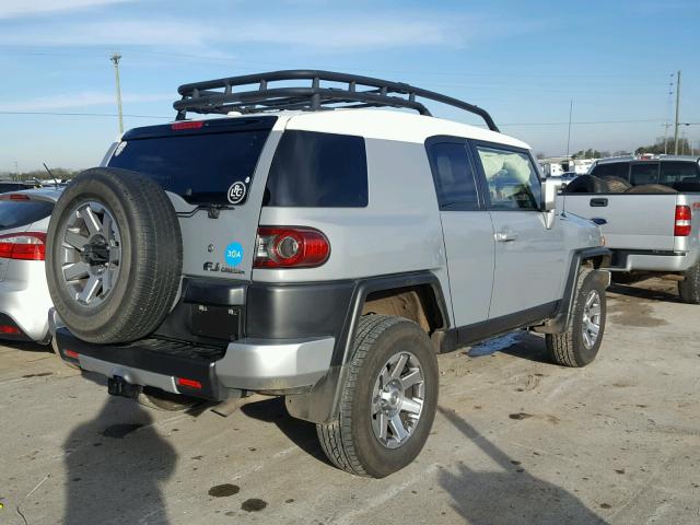 JTEBU4BF9EK177899 - 2014 TOYOTA FJ CRUISER BLUE photo 4