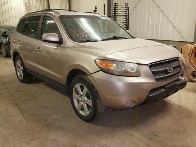 5NMSH73E27H055027 - 2007 HYUNDAI SANTA FE S 金色 照片 1