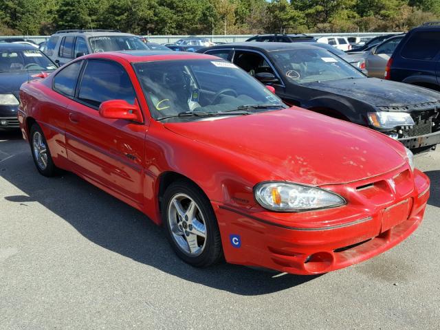 1G2NV12E41M540892 - 2001 PONTIAC GRAND AM G RED photo 1