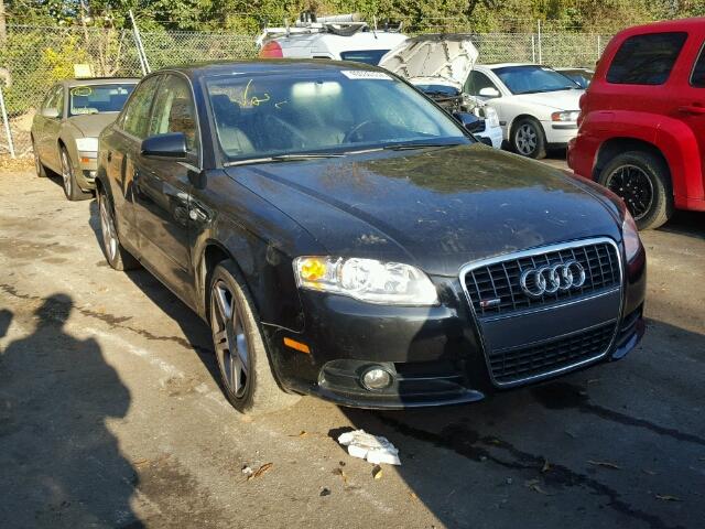 WAUDF78E98A054859 - 2008 AUDI A4 2.0T QU BLACK photo 1