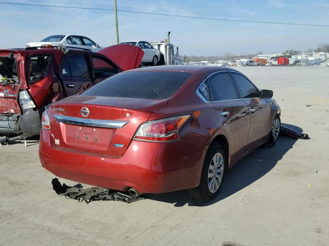 1N4AL3AP9EN384790 - 2014 NISSAN ALTIMA 2.5 RED photo 4