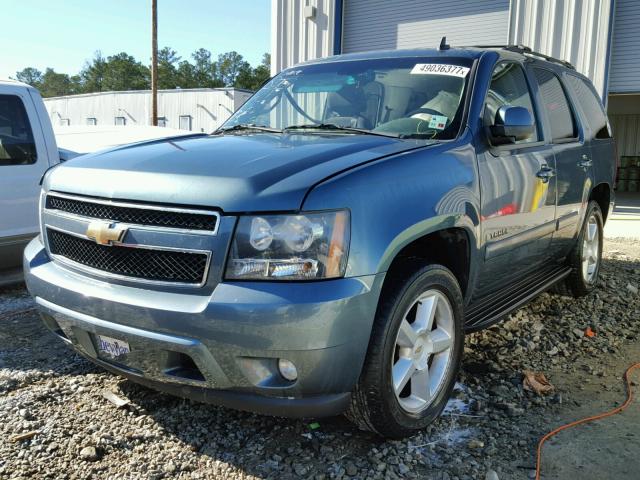 1GNFC13008R236469 - 2008 CHEVROLET TAHOE C150 BLUE photo 2