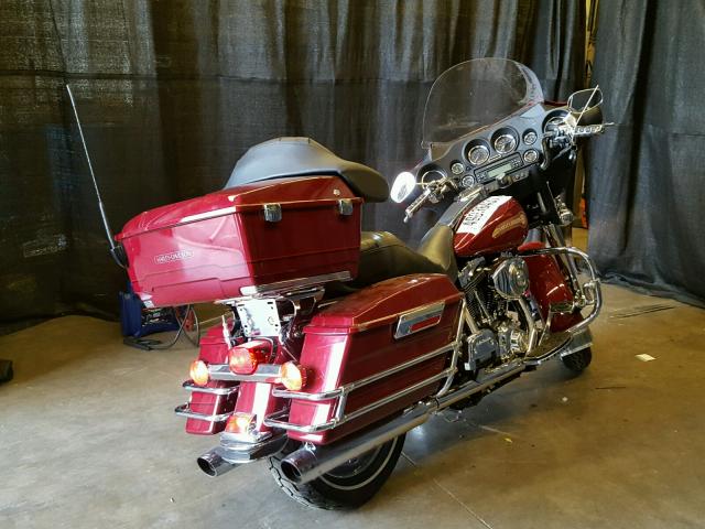 1HD1FFW196Y608887 - 2006 HARLEY-DAVIDSON FLHTCI MAROON photo 4