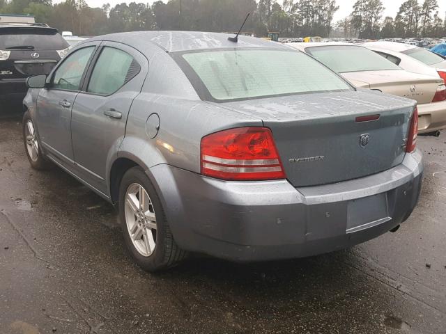 1B3LC56RX8N656620 - 2008 DODGE AVENGER SX GRAY photo 3