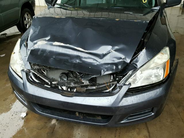 1HGCM66566A054981 - 2006 HONDA ACCORD EX BLUE photo 9