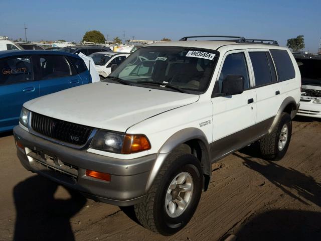 JA4LS31P9VP020163 - 1997 MITSUBISHI MONTERO SP WHITE photo 2