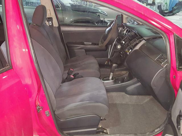 3N1BC13E39L394660 - 2009 NISSAN VERSA S RED photo 5