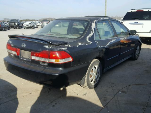 1HGCG56772A075951 - 2002 HONDA ACCORD SE BLACK photo 4