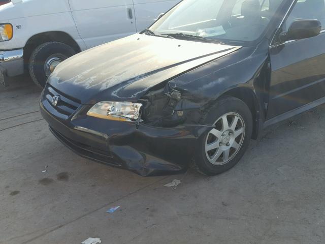 1HGCG56772A075951 - 2002 HONDA ACCORD SE BLACK photo 9