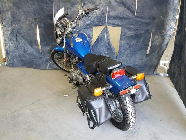 JH2MC13079K502717 - 2009 HONDA CMX250 C BLUE photo 3