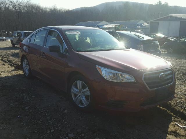 4S3BNAA68F3052857 - 2015 SUBARU LEGACY 2.5 RED photo 1